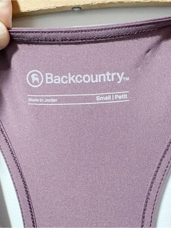 Backcountry On The Go Light Jumpsuit Boilersuit Size Small Huckleberry Mauve - Picture 6 of 16